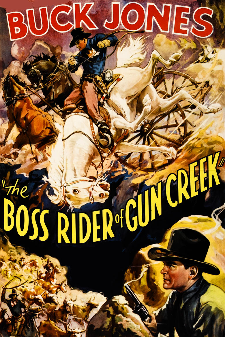 Poster of The Boss Rider of Gun Creek