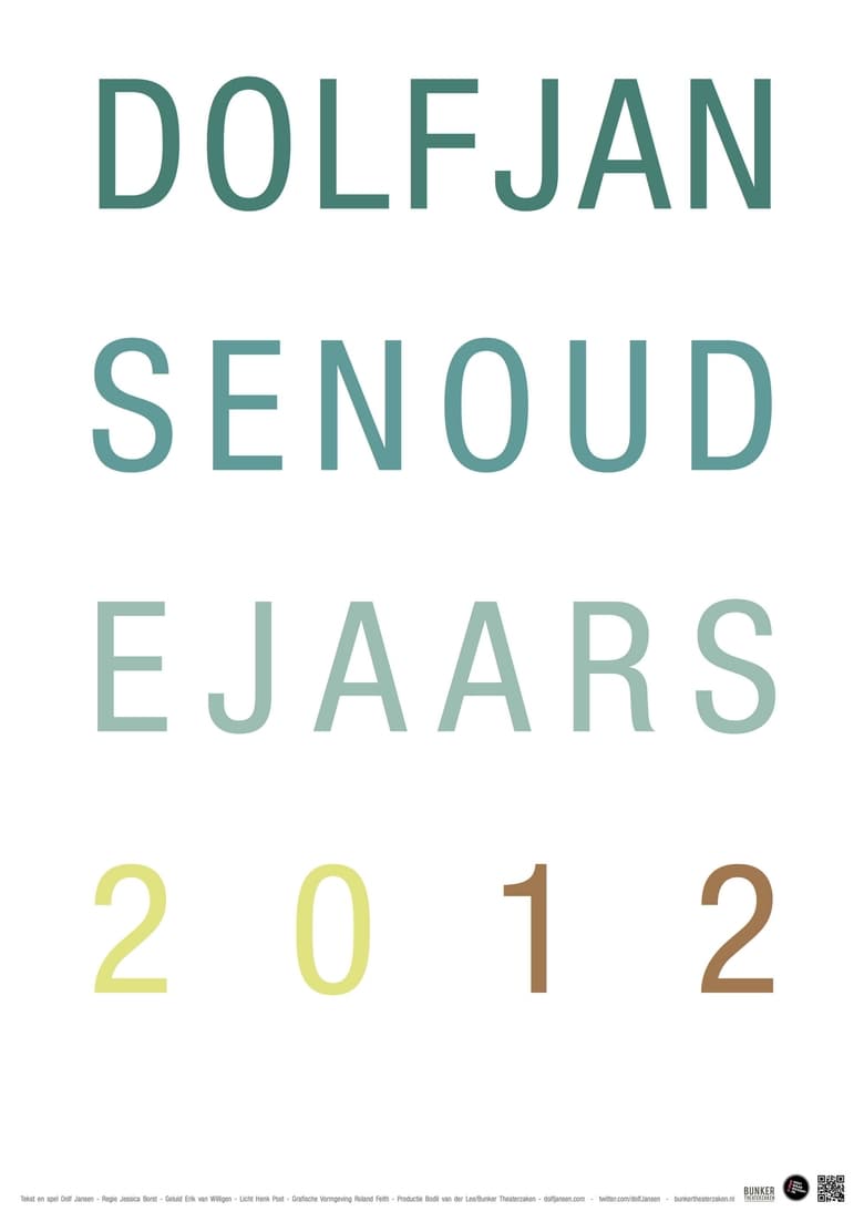 Poster of Dolf Jansen: Oudejaars 2012