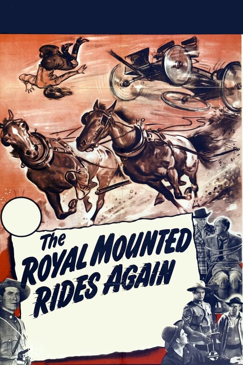 Poster of The Royal Mounted Rides Again