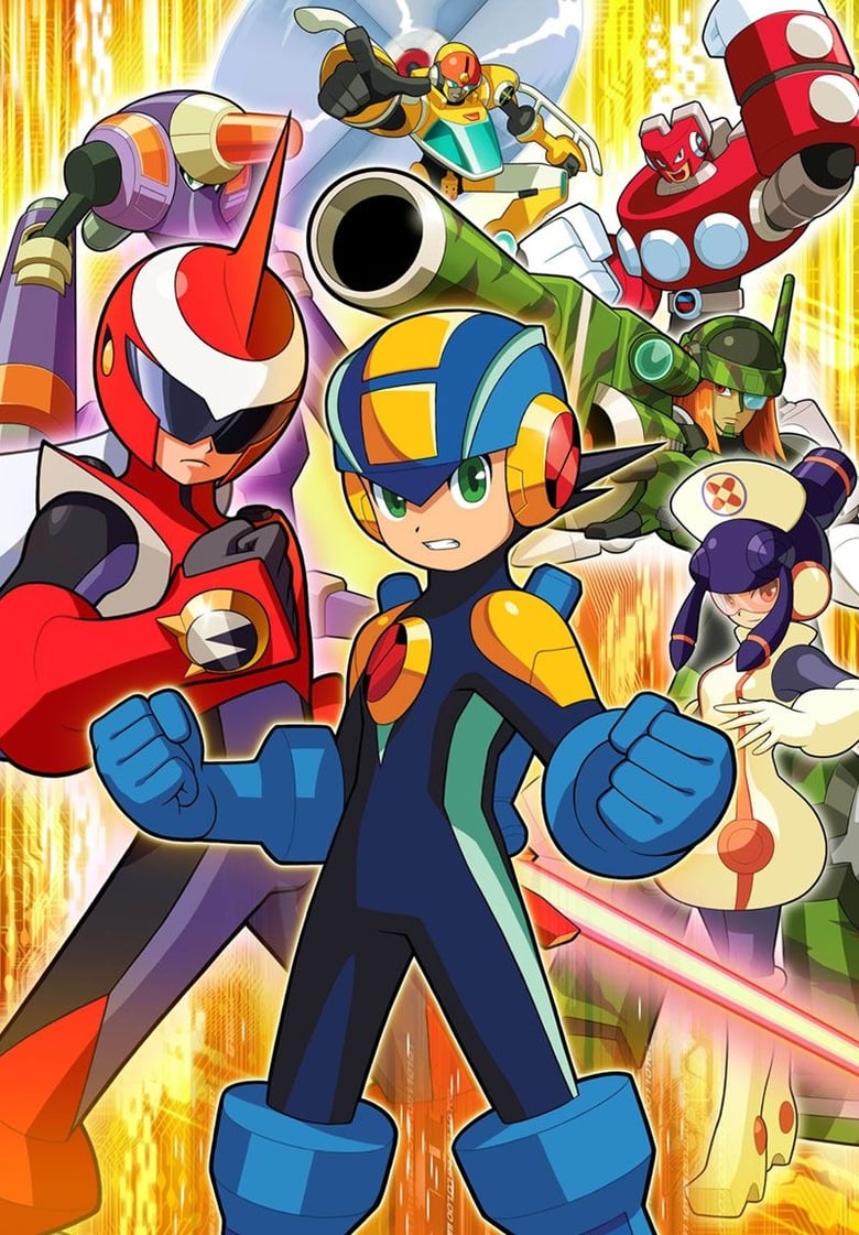 Poster of Cast and Crew in MegaMan NT Warrior - Season 1 - Episode 4 - Count to Three!