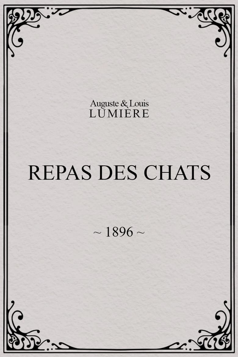 Poster of Repas des chats