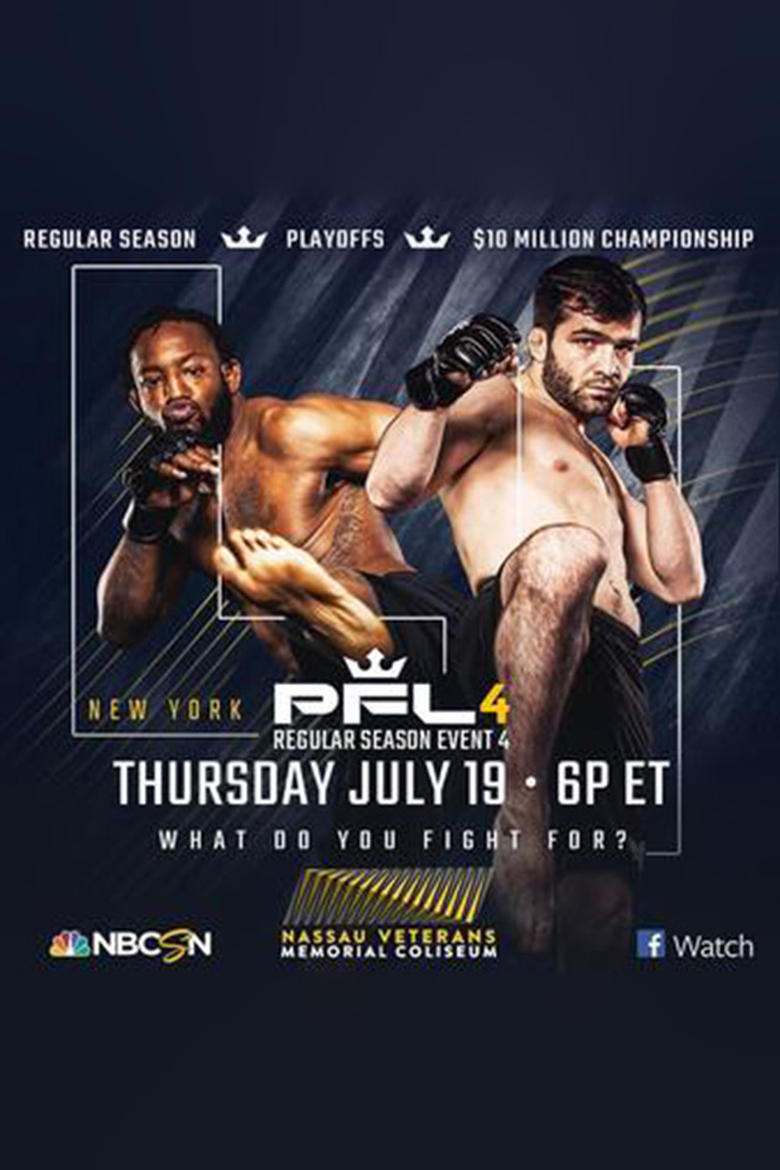 Poster of PFL 2018 #4: Regular Season - Palmer vs. Tursyn