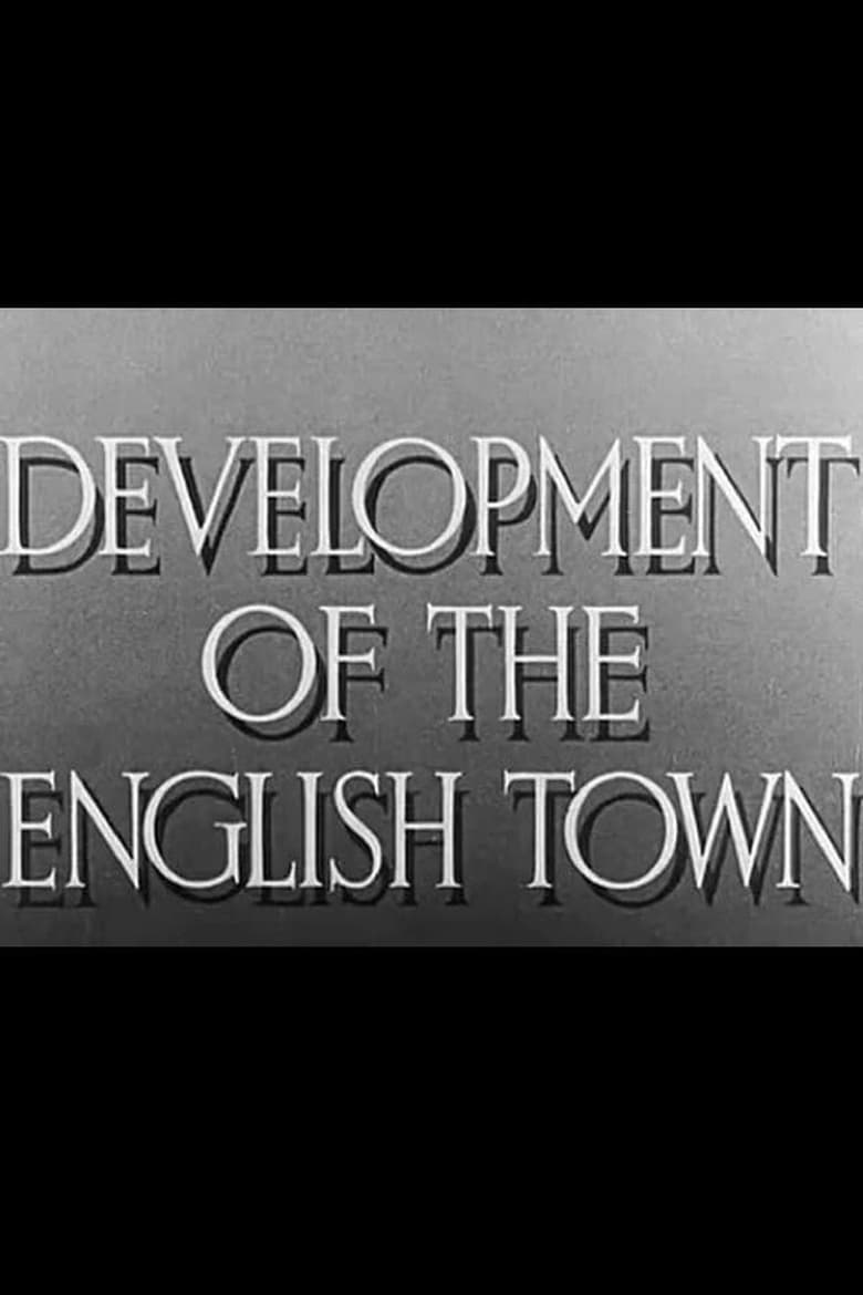 Poster of Development of the English Town