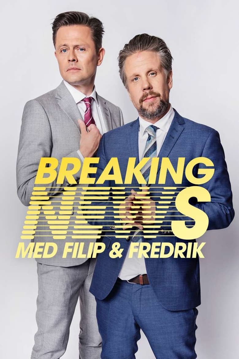 Poster of Breaking News med Filip & Fredrik