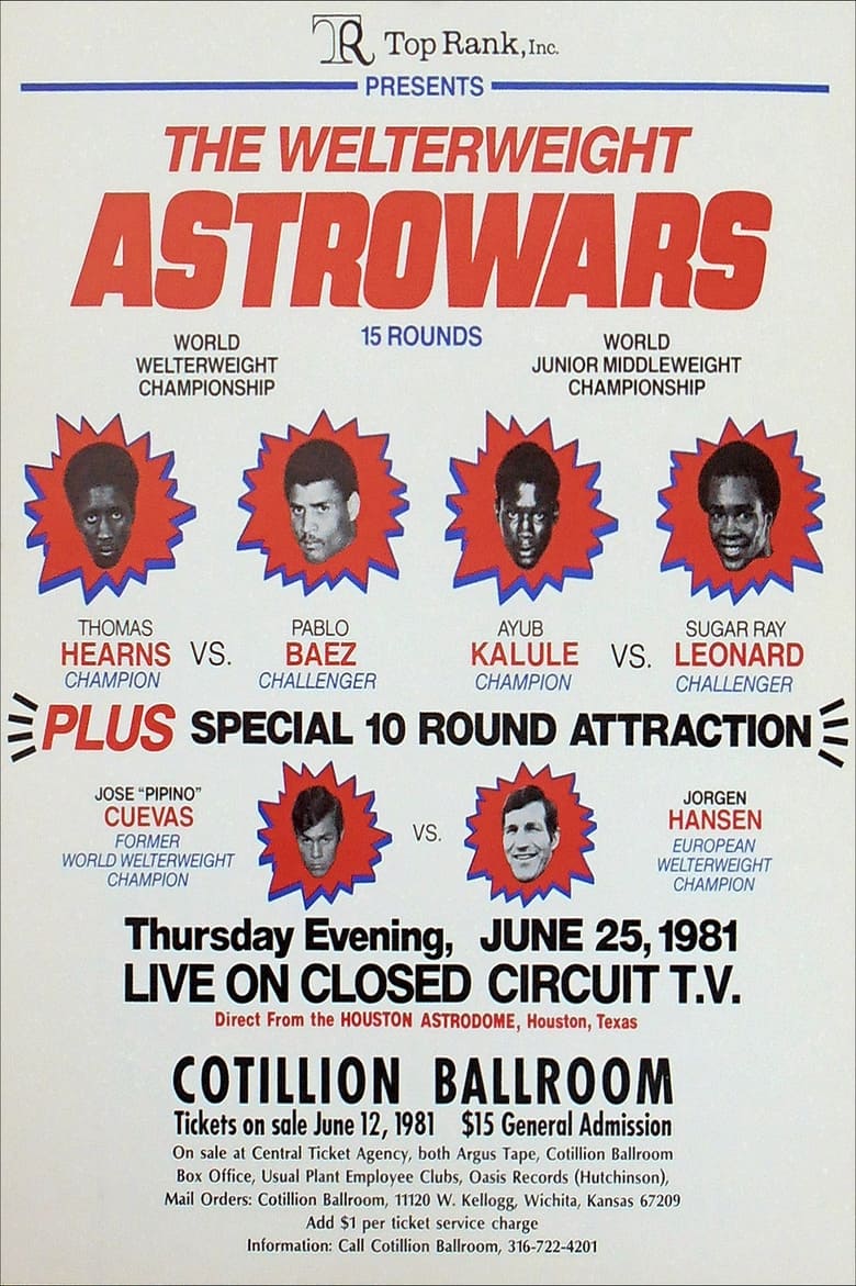 Poster of Sugar Ray Leonard vs. Ayub Kalule