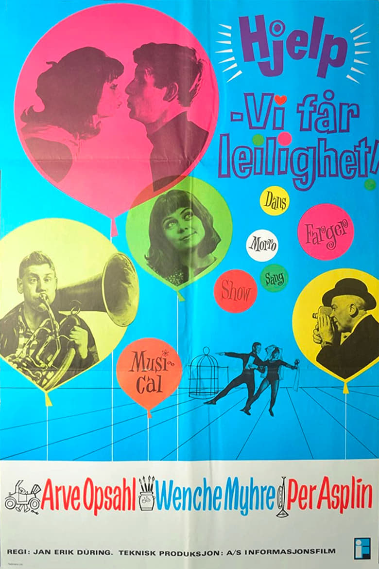 Poster of Hjelp - Vi får leilighet!