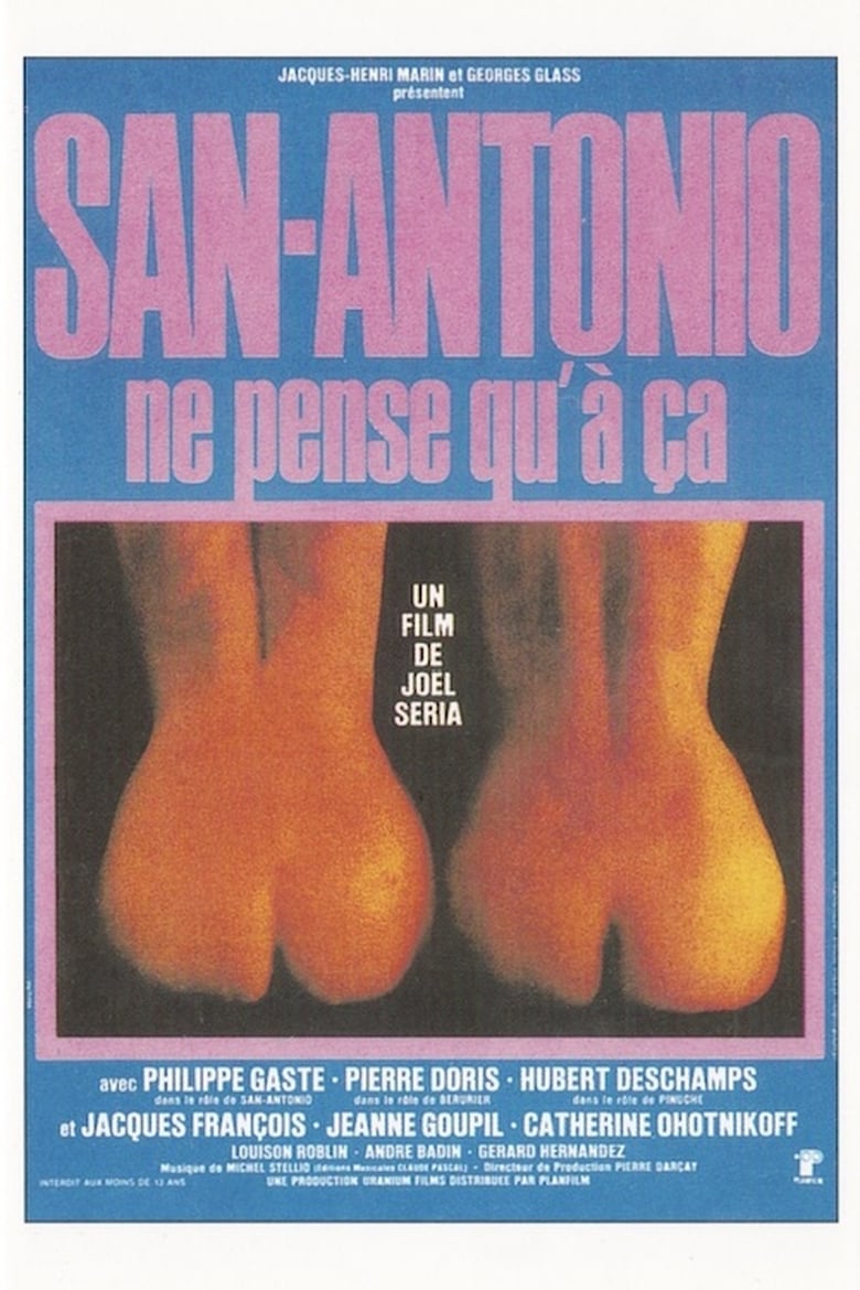 Poster of San-Antonio ne pense qu'à ça