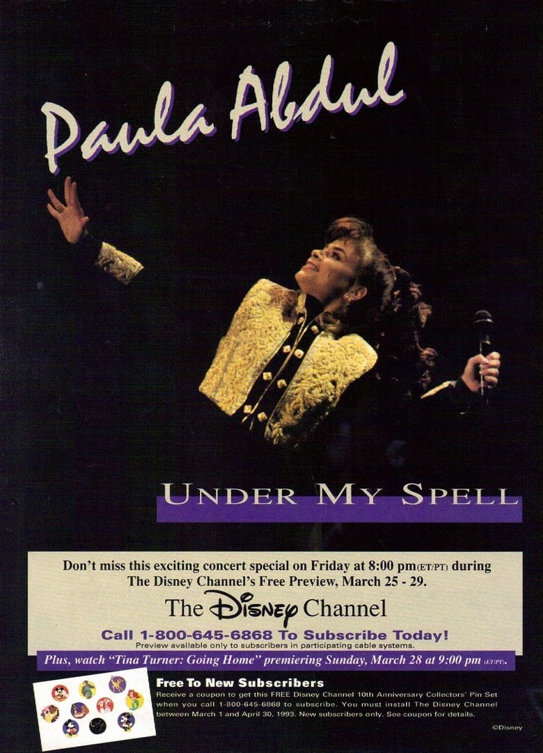 Poster of Paula Abdul: Under My Spell Live