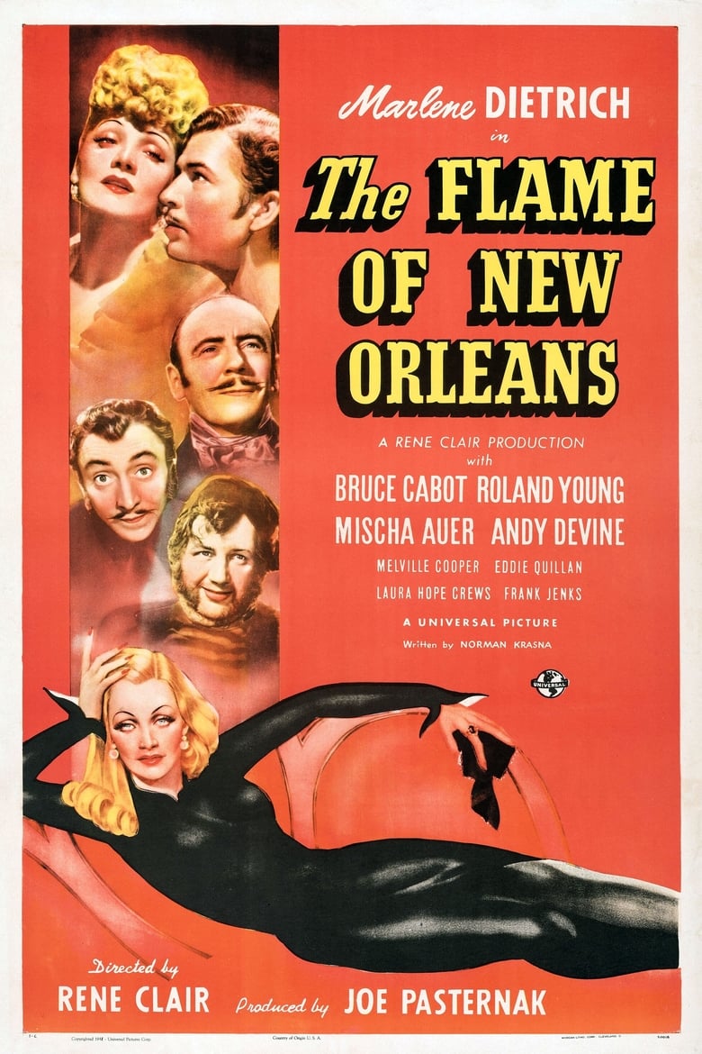 Poster of The Flame of New Orleans