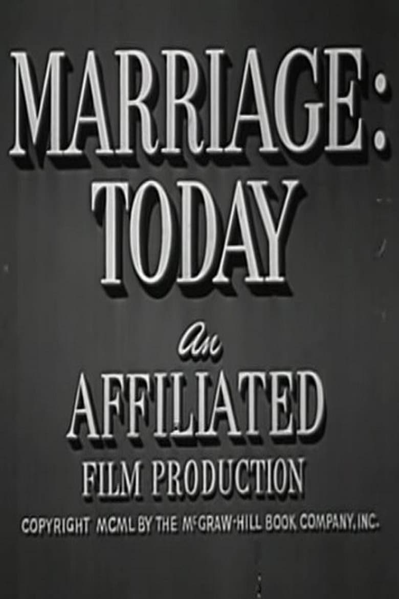 Poster of Marriage: Today