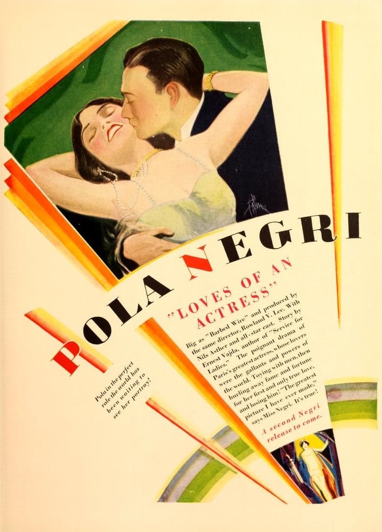 Poster of Loves of an Actress