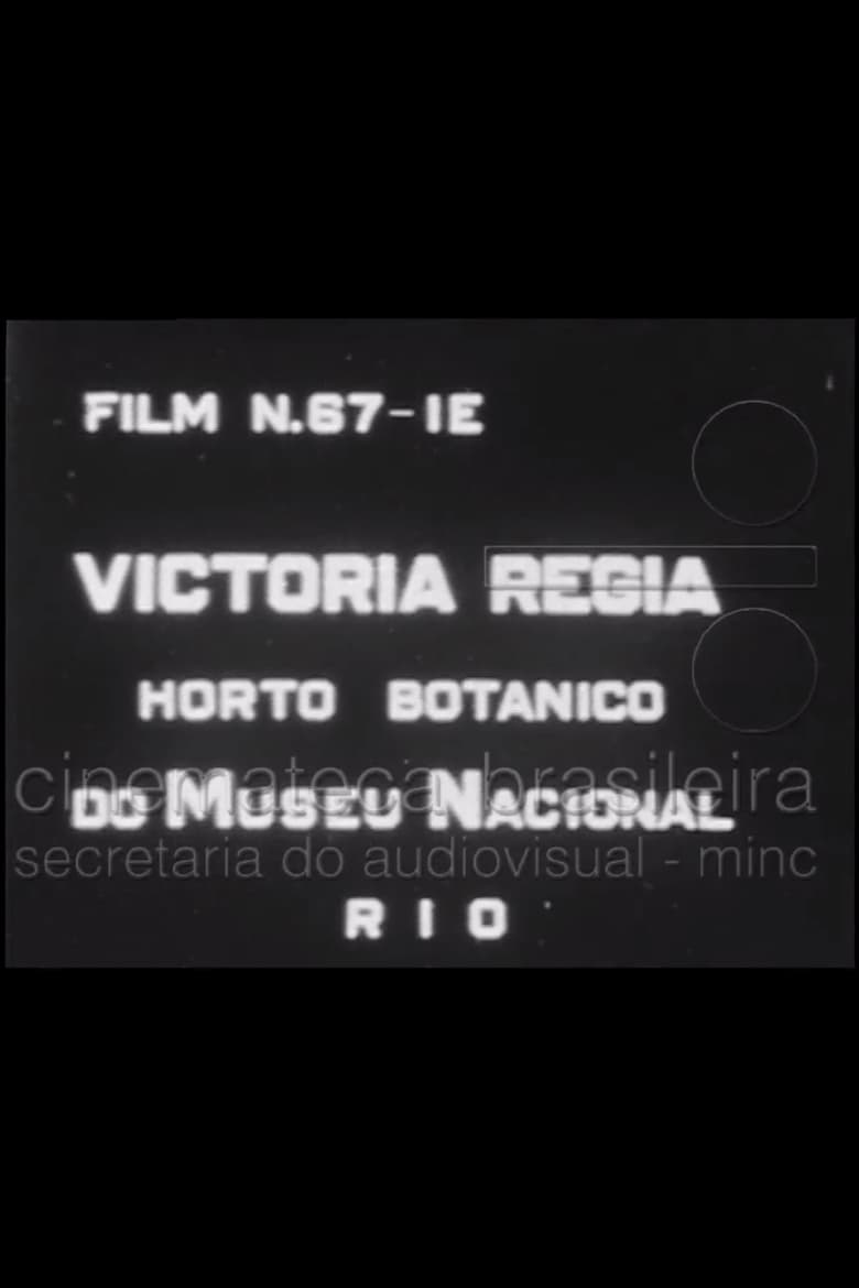 Poster of Victória Régia: Horto Botânico do Museu Nacional