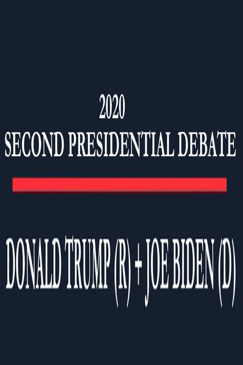 Poster of 2020 Second Presidential Debate