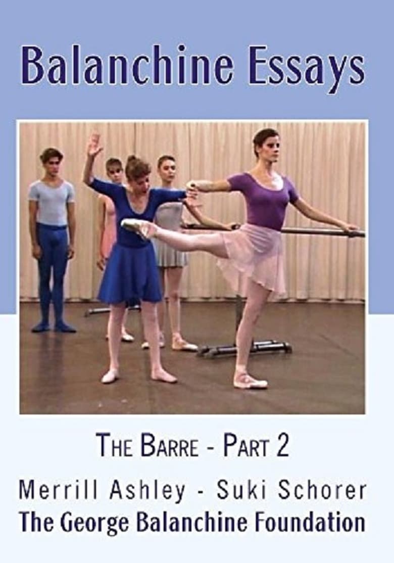 Poster of Balanchine Essays - The Barre