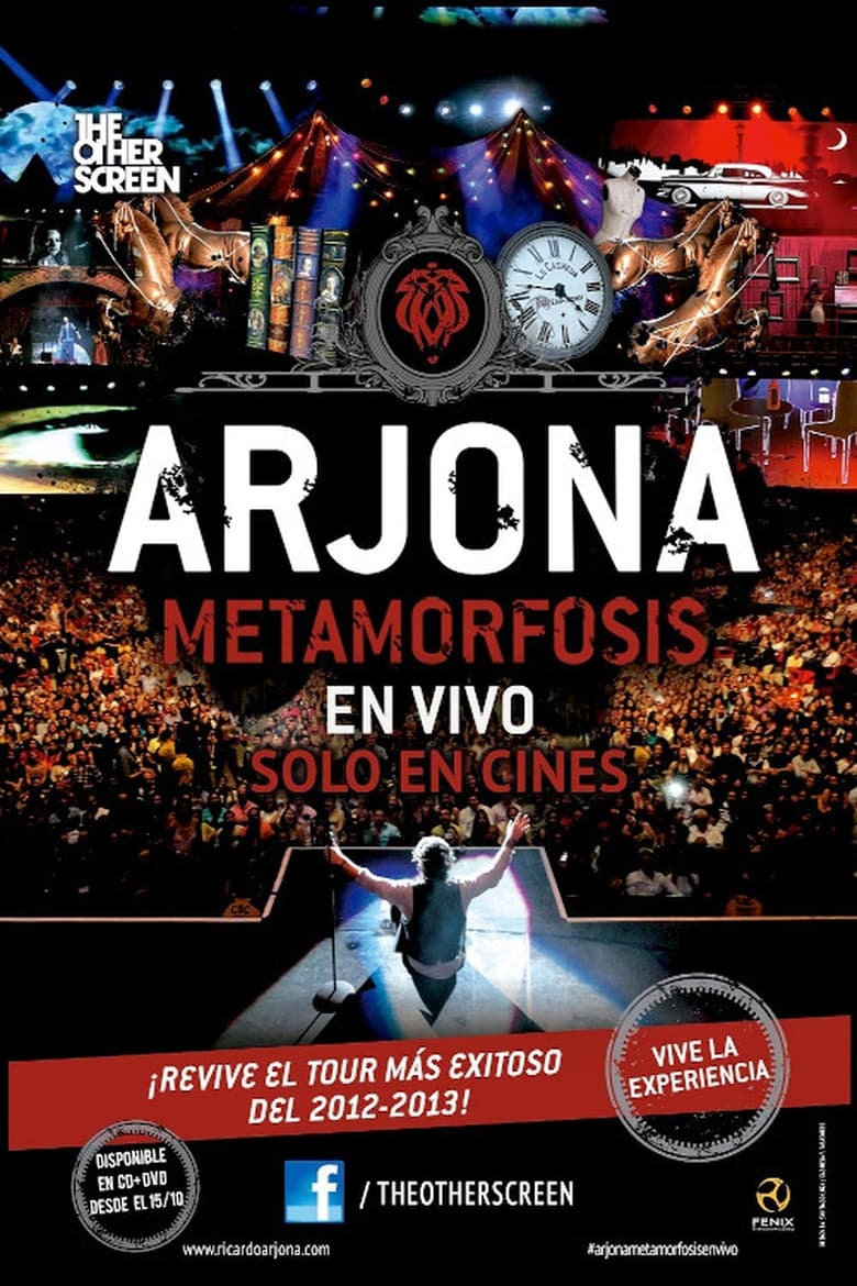 Poster of Metamorfosis: en vivo