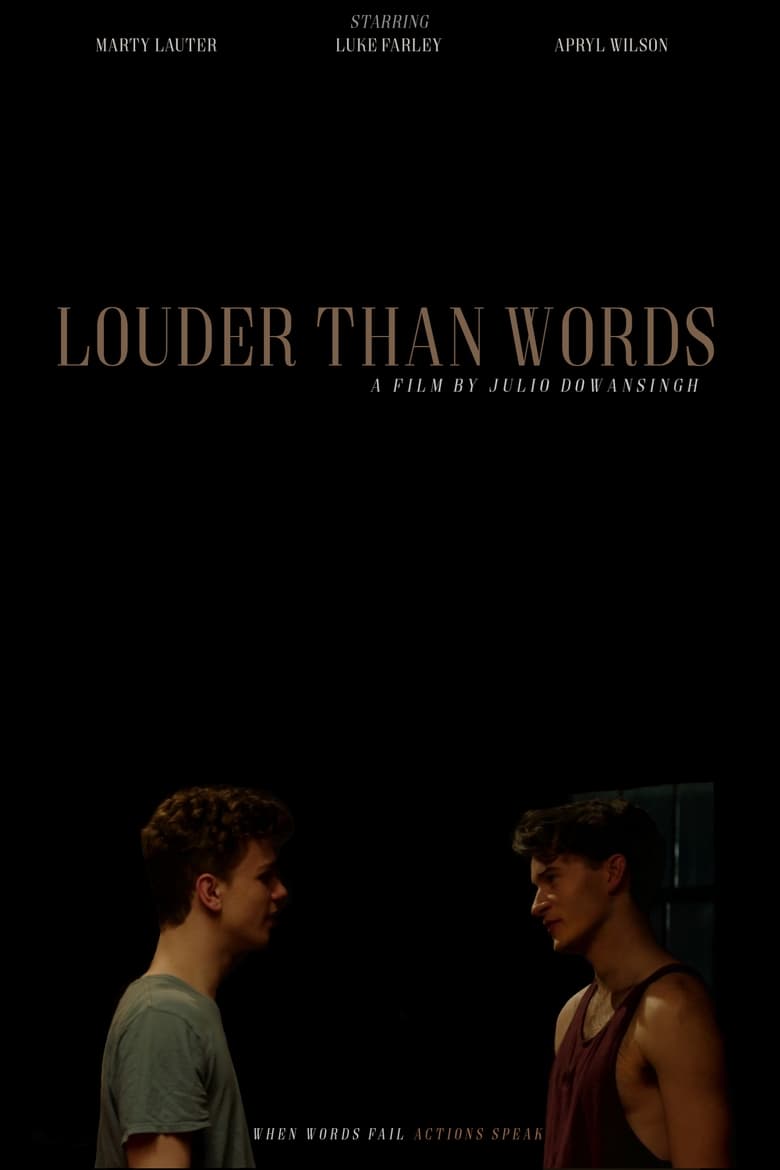 Poster of Louder Than Words