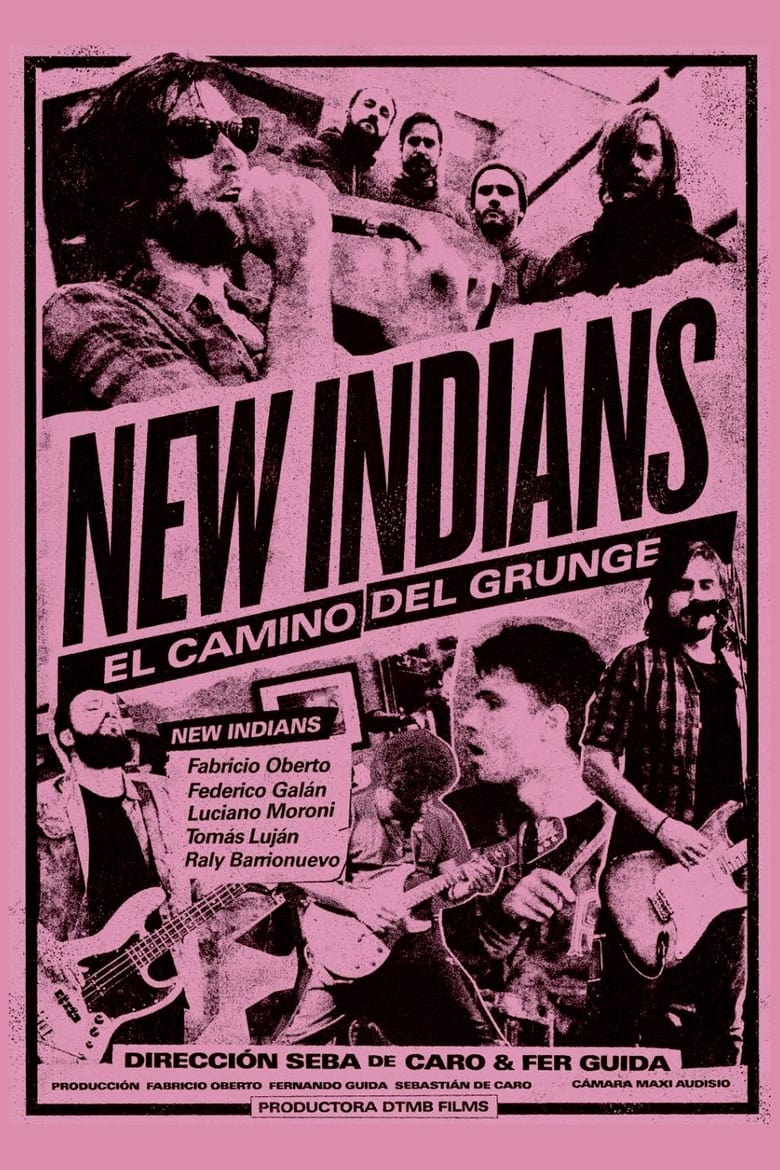 Poster of New Indians: el camino del grunge