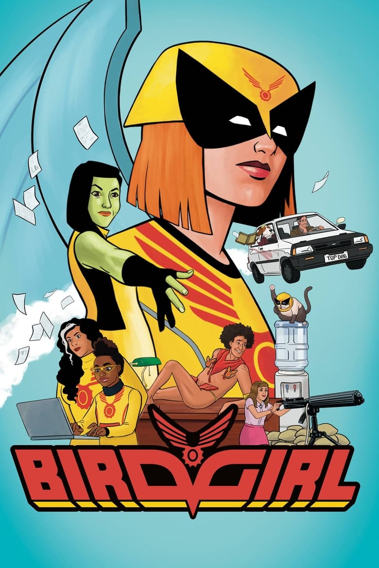 Poster of Cast and Crew in Birdgirl - Season 2 - Episode 3 - Fli On Your Own Supply 