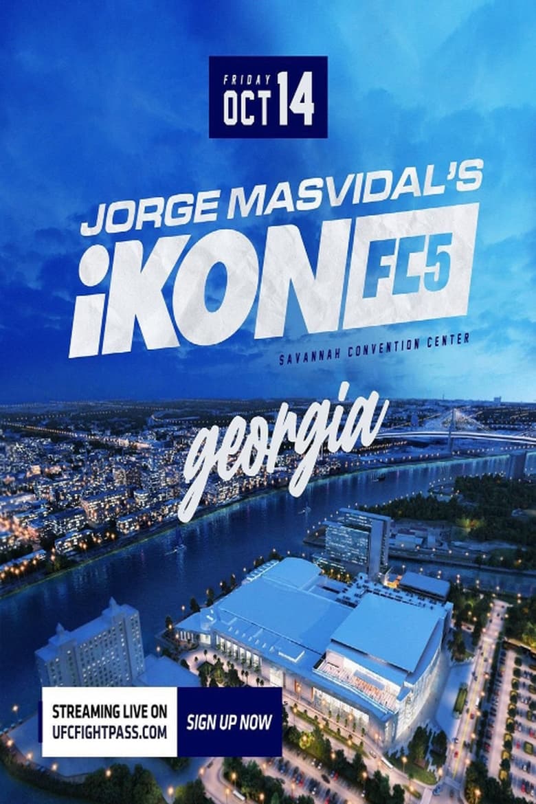 Poster of Jorge Masvidal's iKON FC 5: Renfro vs. Irizarry