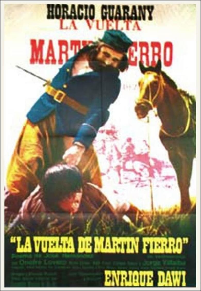 Poster of La vuelta de Martín Fierro