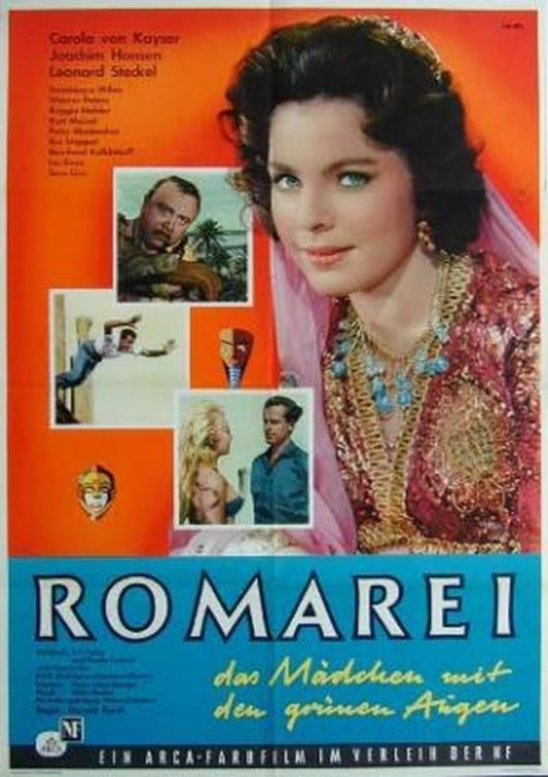 Poster of Romarei, the Girl with the Green Eyes