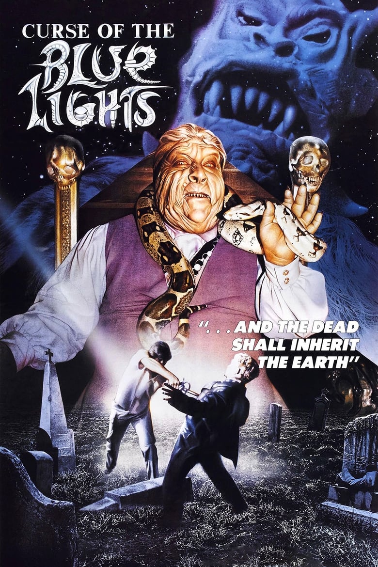 Poster of Curse of the Blue Lights