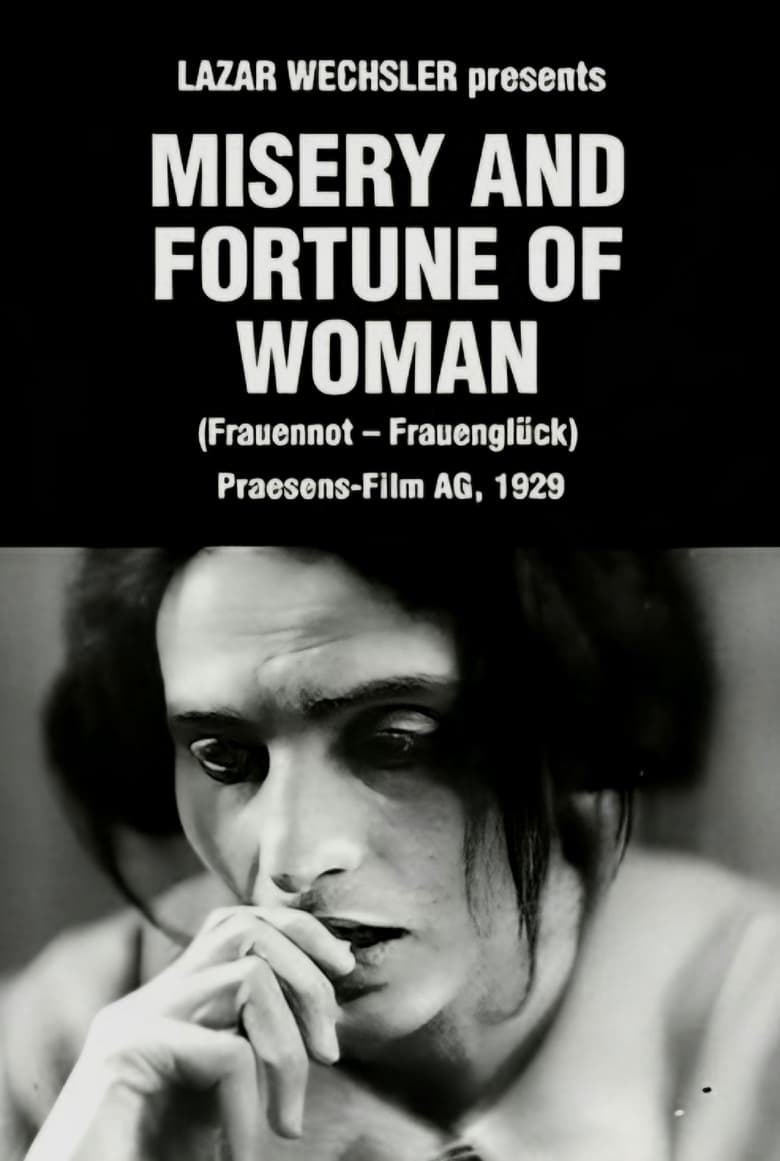 Poster of Misery and Fortune of Woman