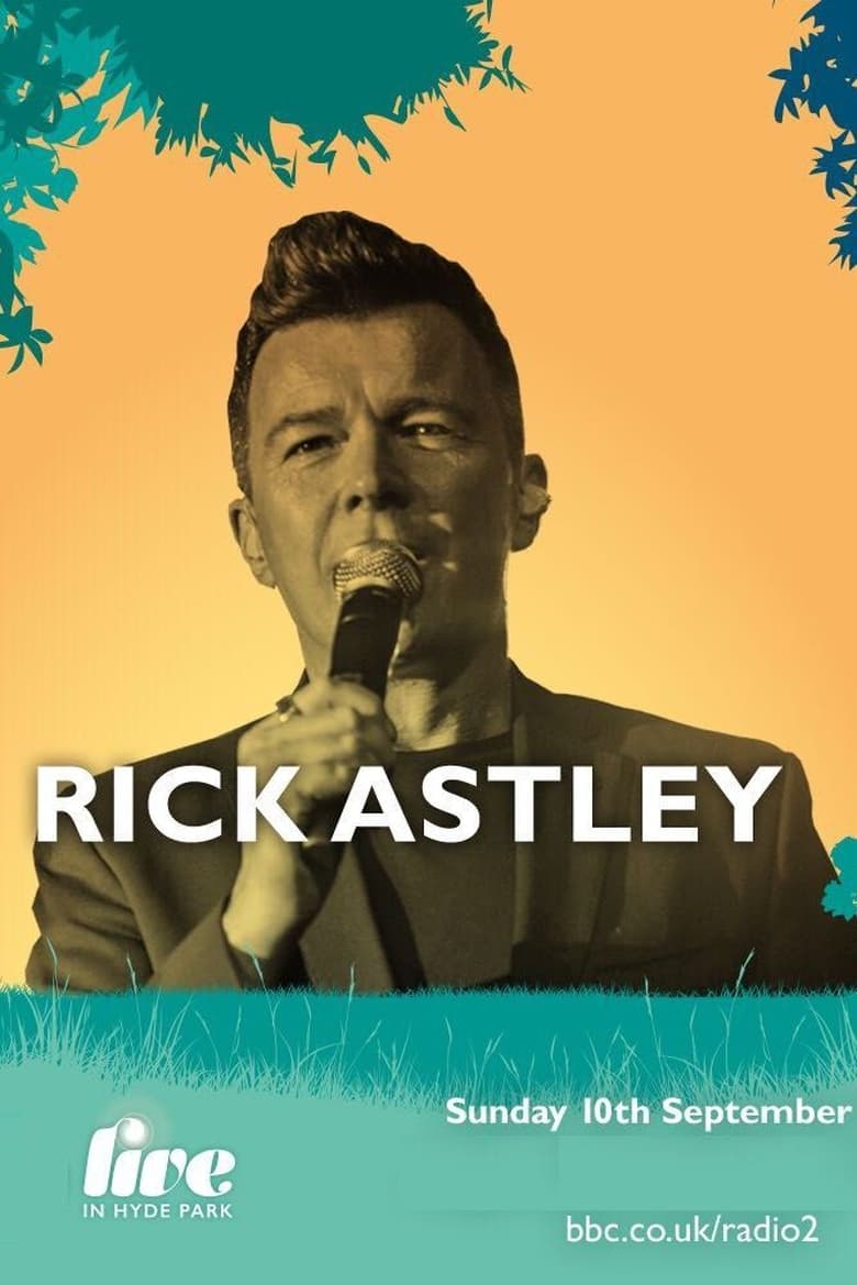 Poster of Rick Astley BBC Radio 2 Live In Hyde Park