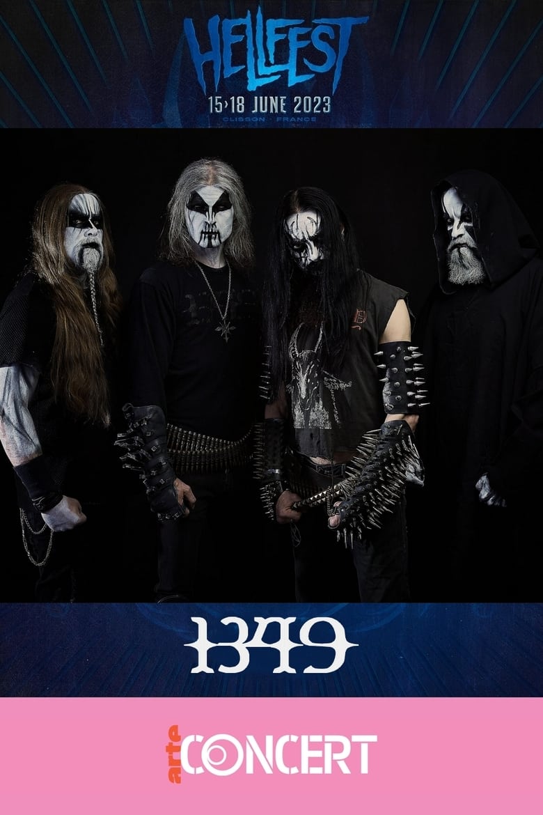 Poster of 1349 - Hellfest 2023