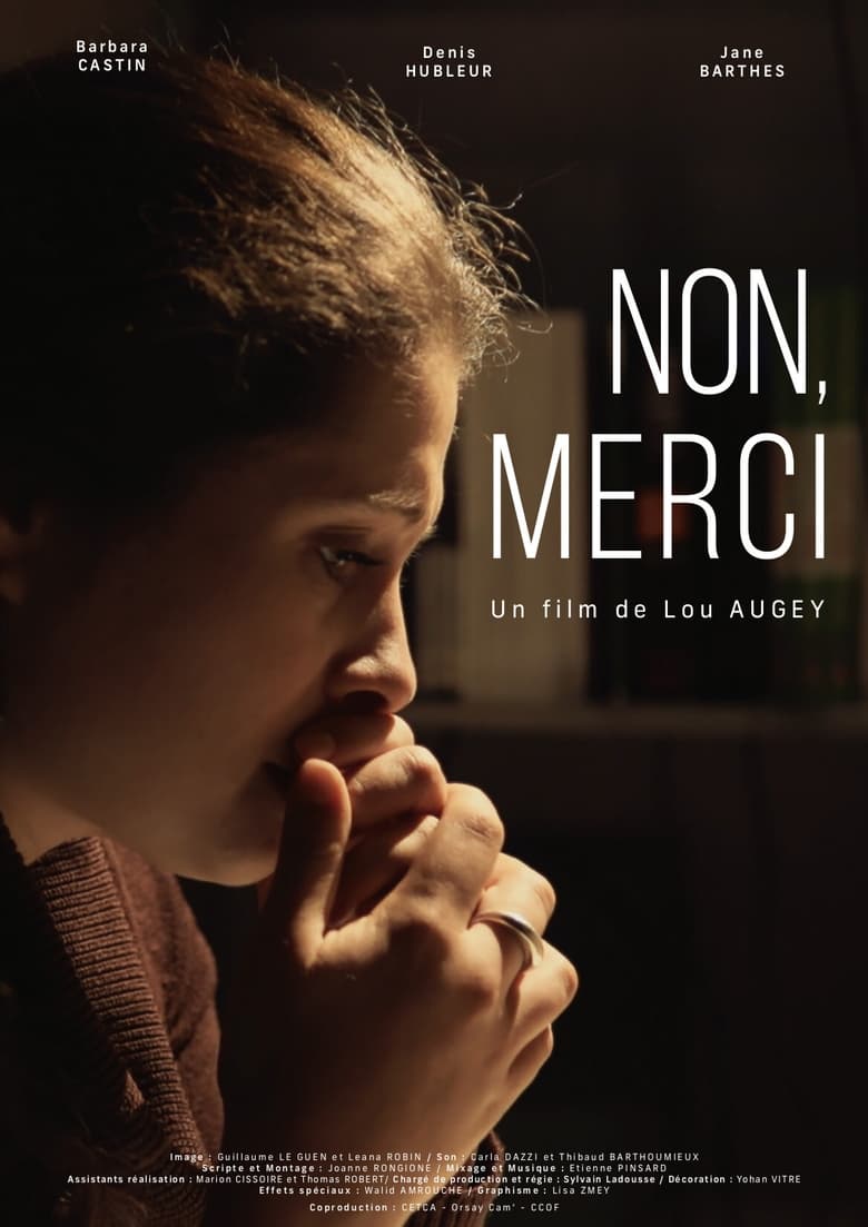 Poster of Non, merci