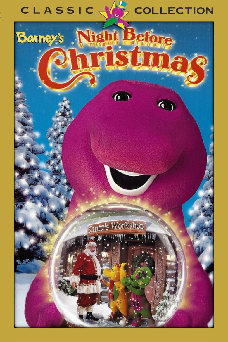 Poster of Barney's Night Before Christmas