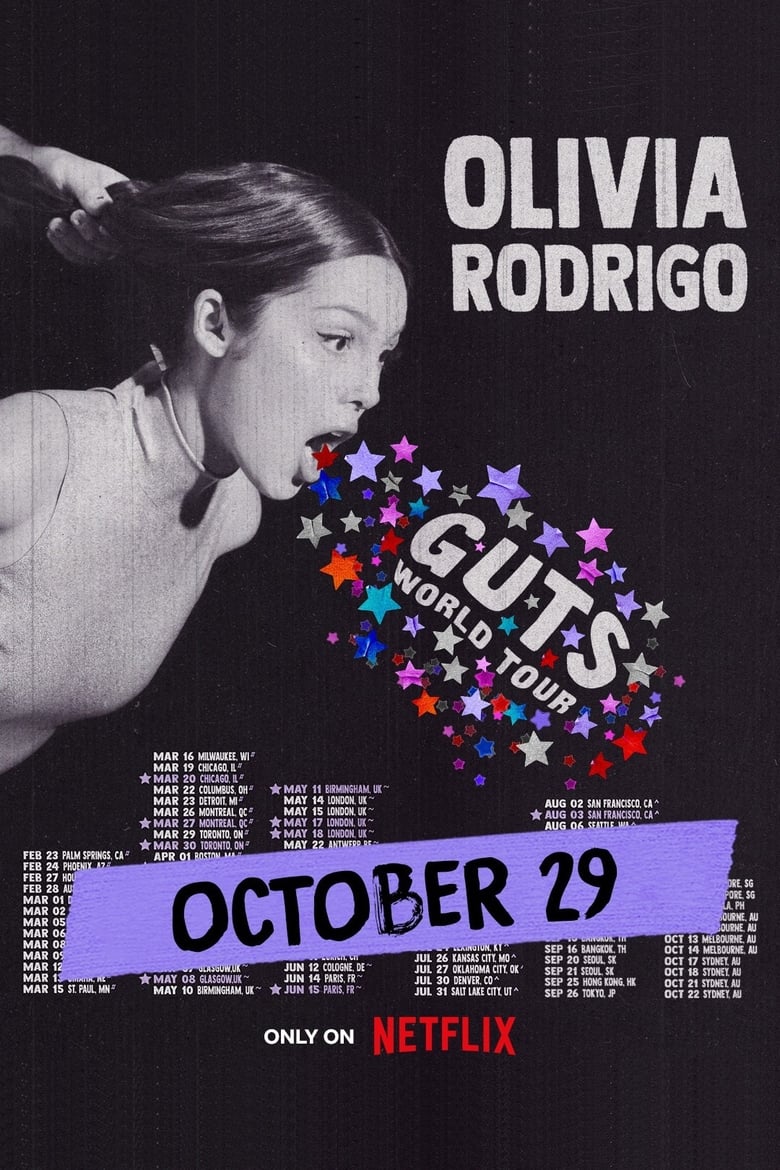 Poster of Olivia Rodrigo: GUTS World Tour