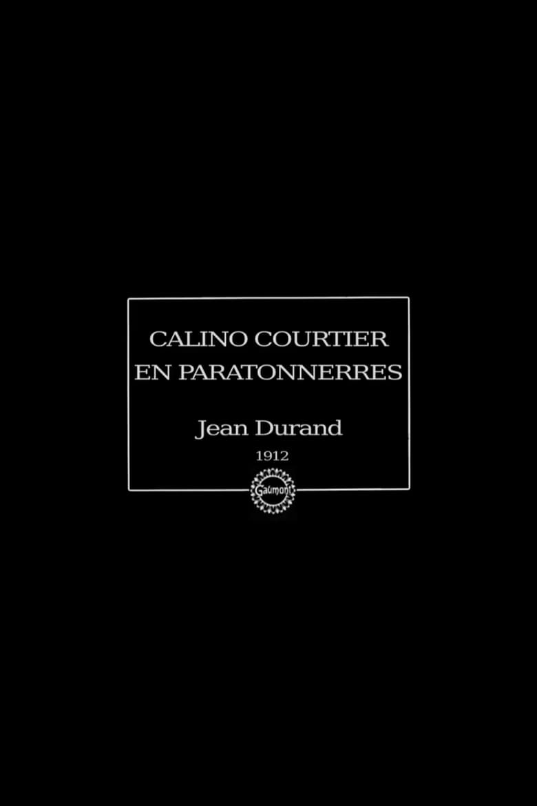 Poster of Calino courtier en paratonnerres