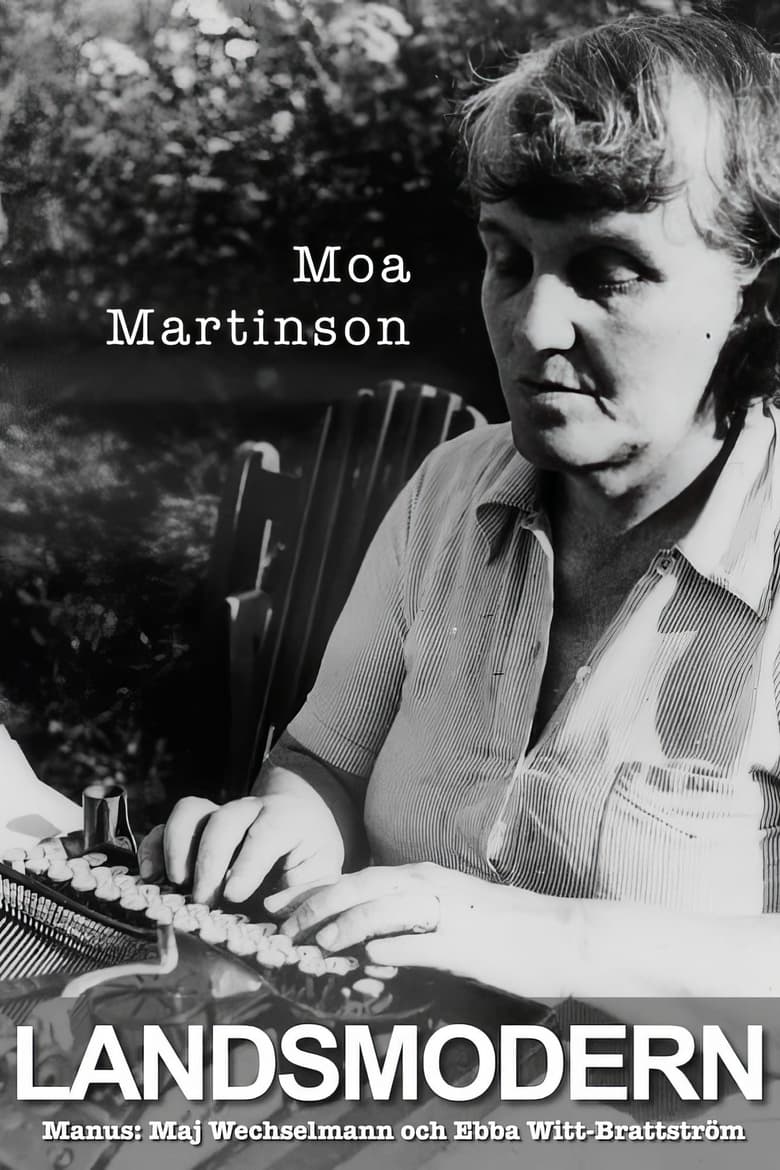 Poster of Moa Martinson - Mother of the Country