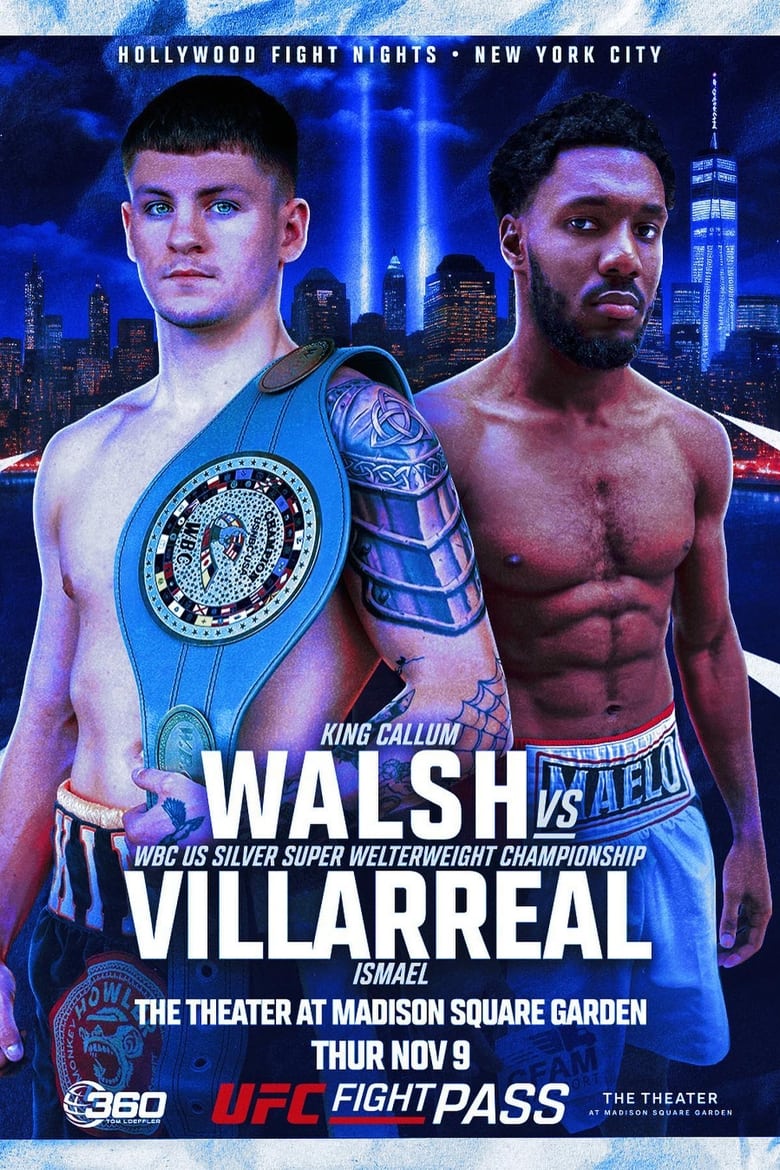 Poster of Callum Walsh vs. Ismael Villarreal