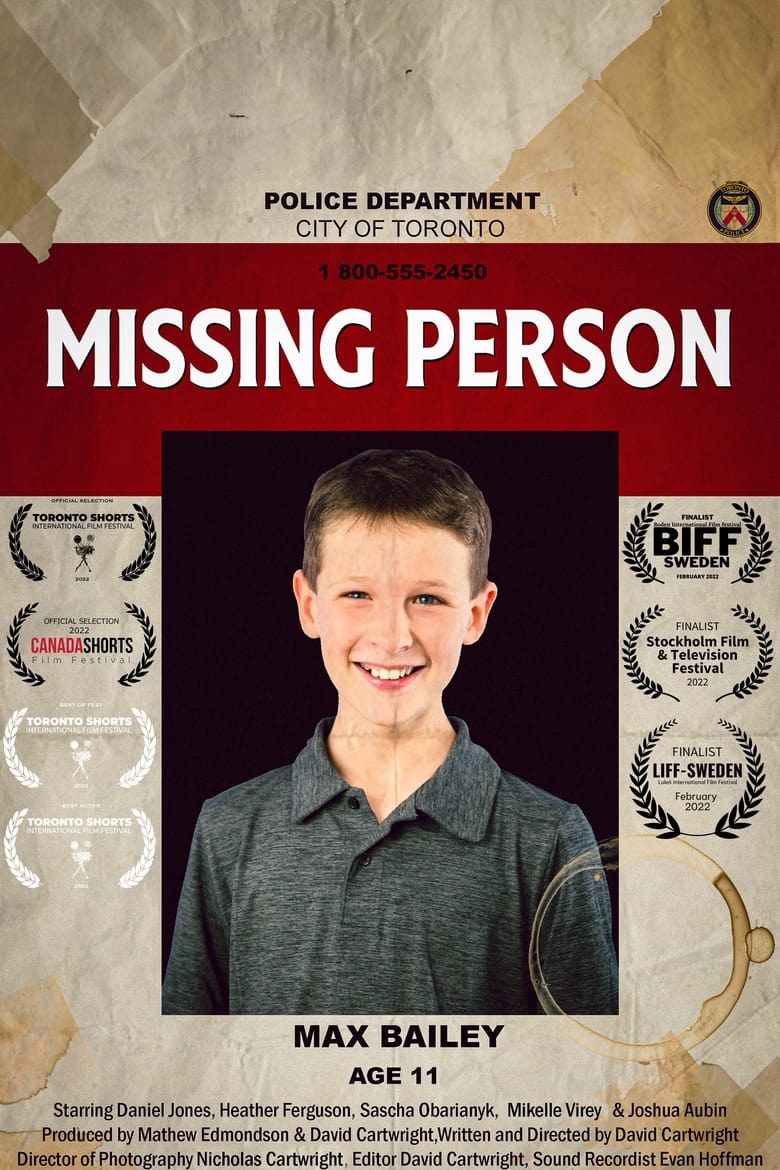 Poster of Missing Person