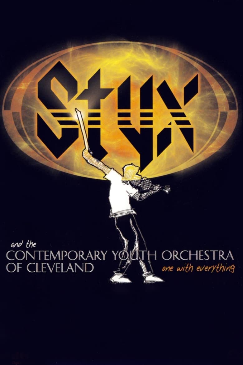 Poster of Styx and the Contemporary Youth Orchestra of Cleveland - One with Everything