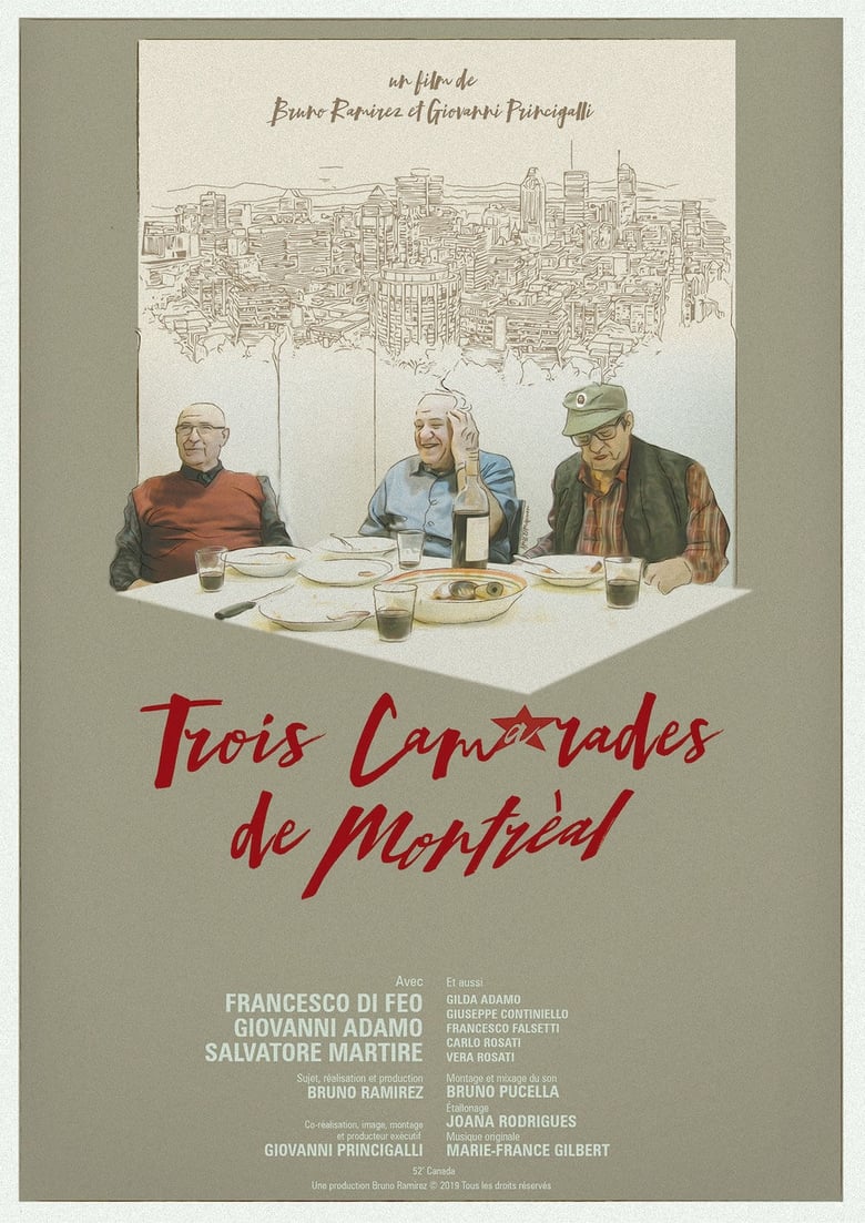 Poster of Three Comrades of Montréal