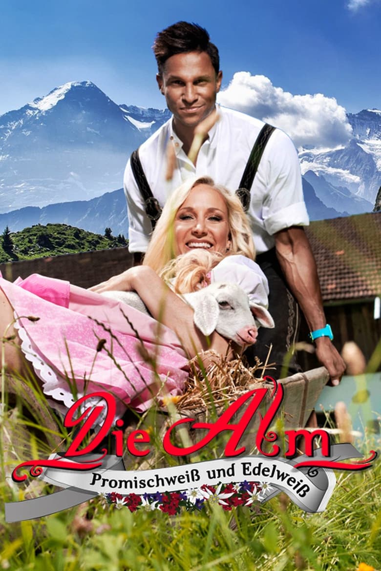 Poster of Die Alm - Promischweiß und Edelweiß