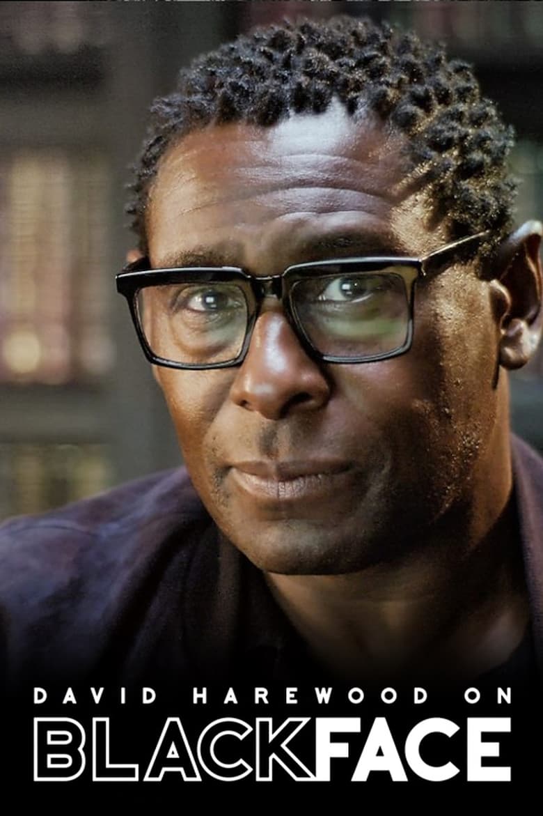 Poster of David Harewood on Blackface