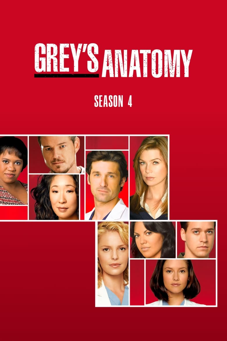 Poster of Episodes in Grey's Anatomy - Season 4 - Season 4