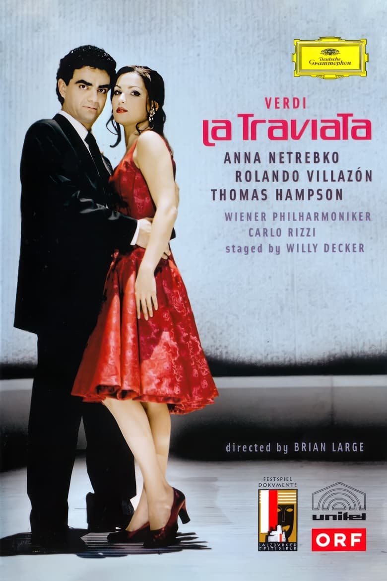 Poster of La traviata