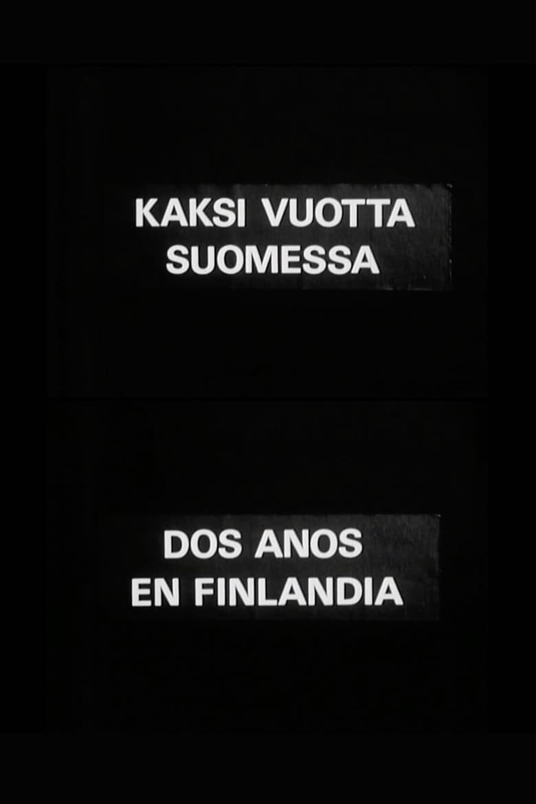 Poster of Two Years in Finland