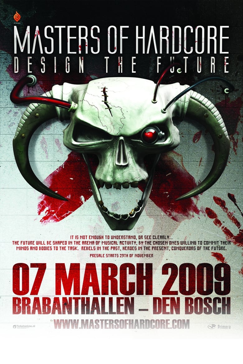 Poster of Masters of Hardcore design the future