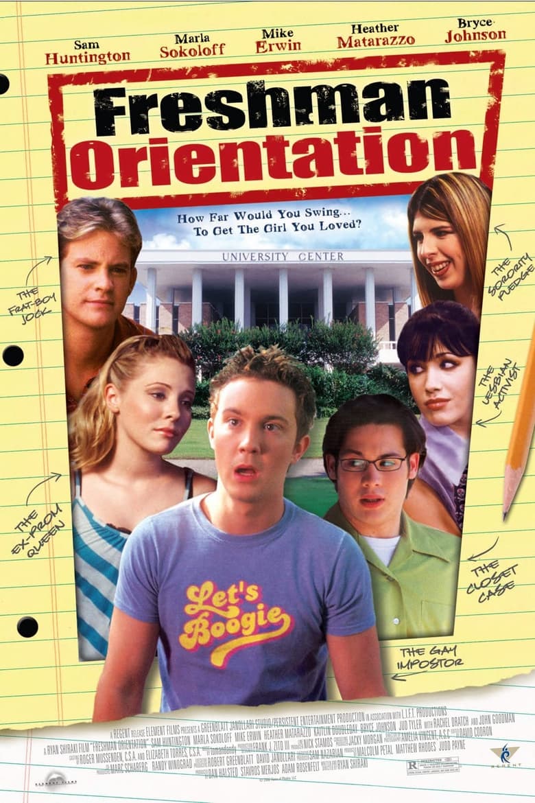 Poster of Freshman Orientation