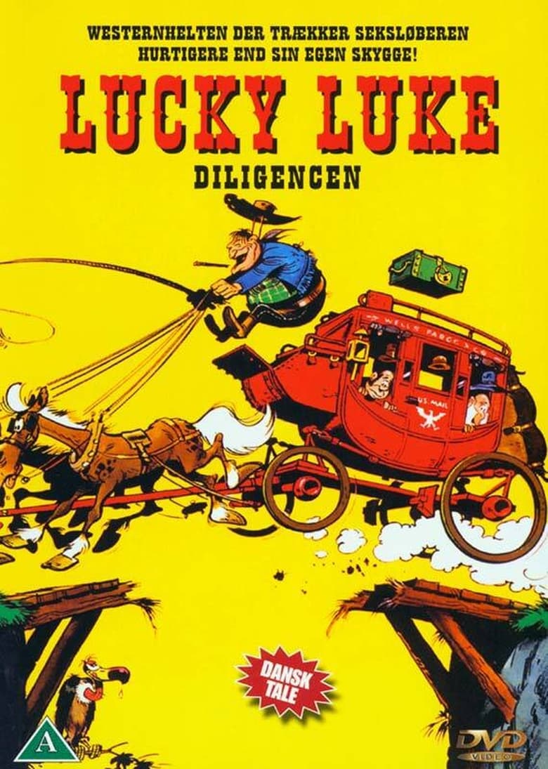 Poster of Lucky Luke 7 - Diligencen