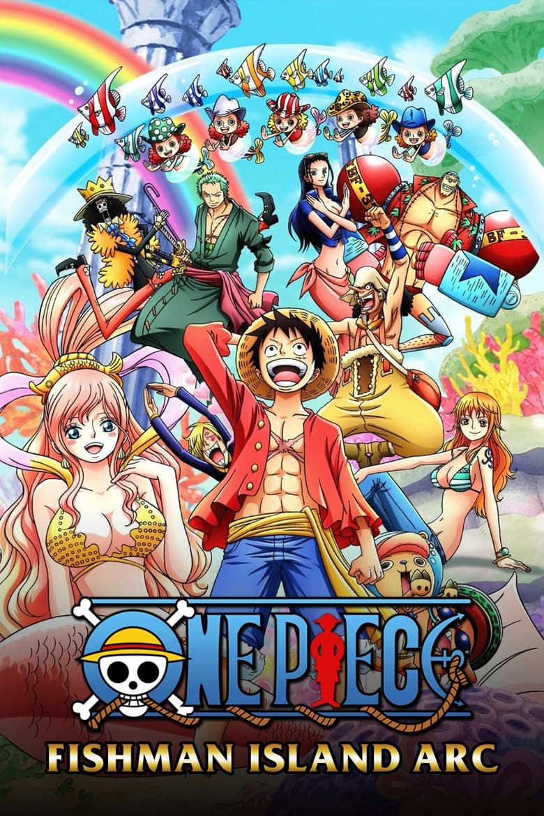 Poster of Cast and Crew in One Piece - Season 14 - Episode 531 - Ryugu Palace! Taken by the Shark that They Saved!