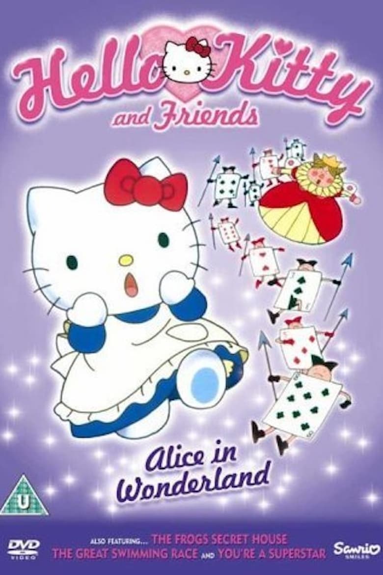 Poster of Hello Kitty in Alice in Wonderland