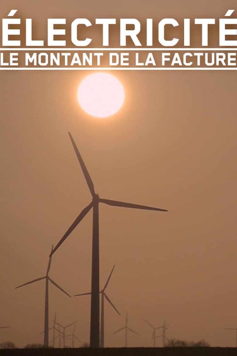 Poster of Electricité, le montant de la facture