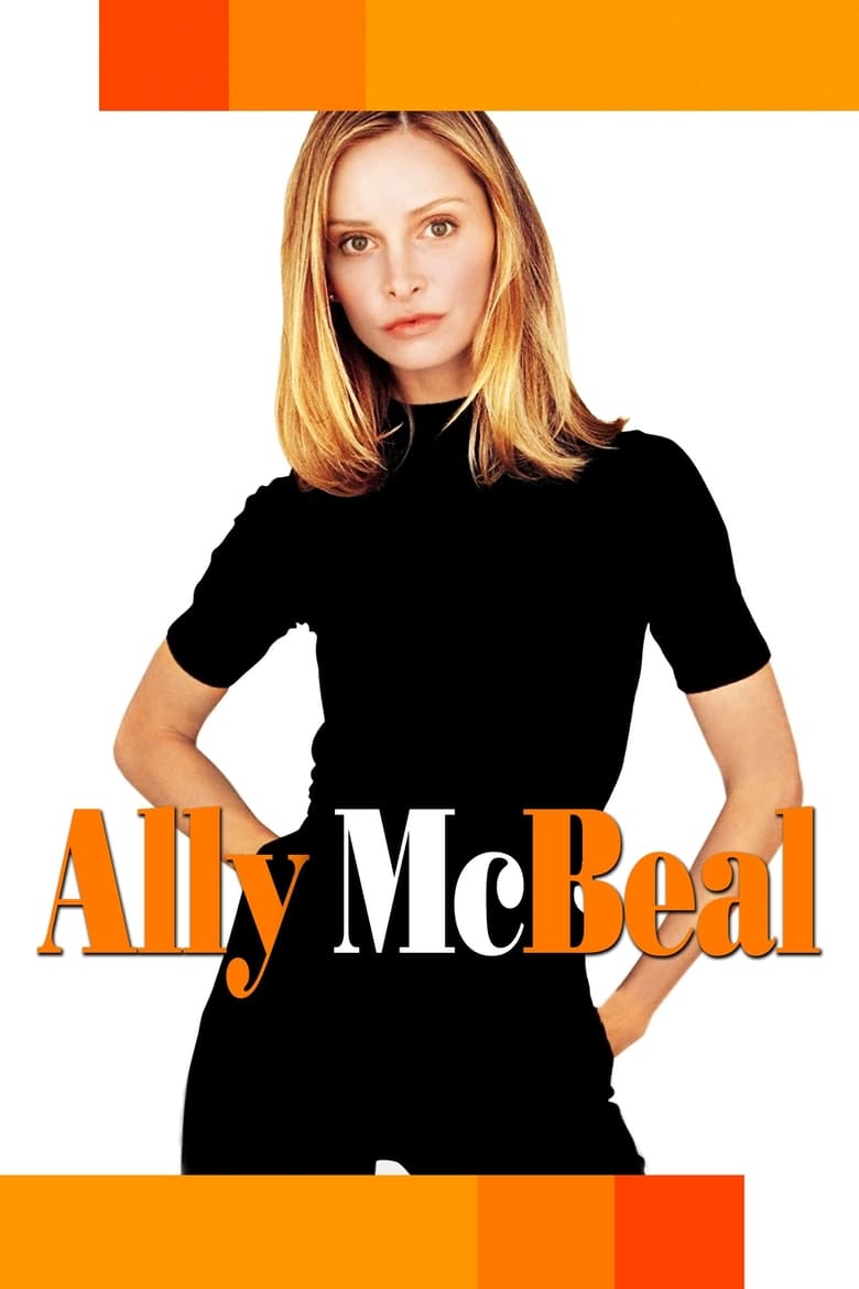 Poster of Cast and Crew in Ally McBeal - Season 2 - Episode 3 - Fools Night Out